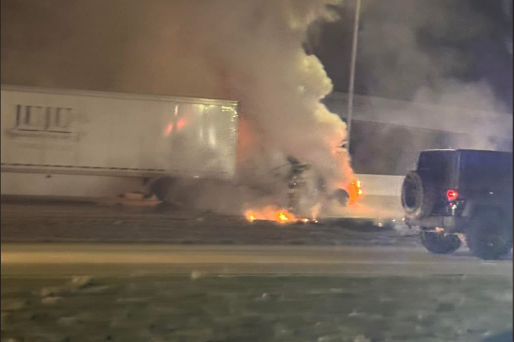 waco 18 wheeler fire