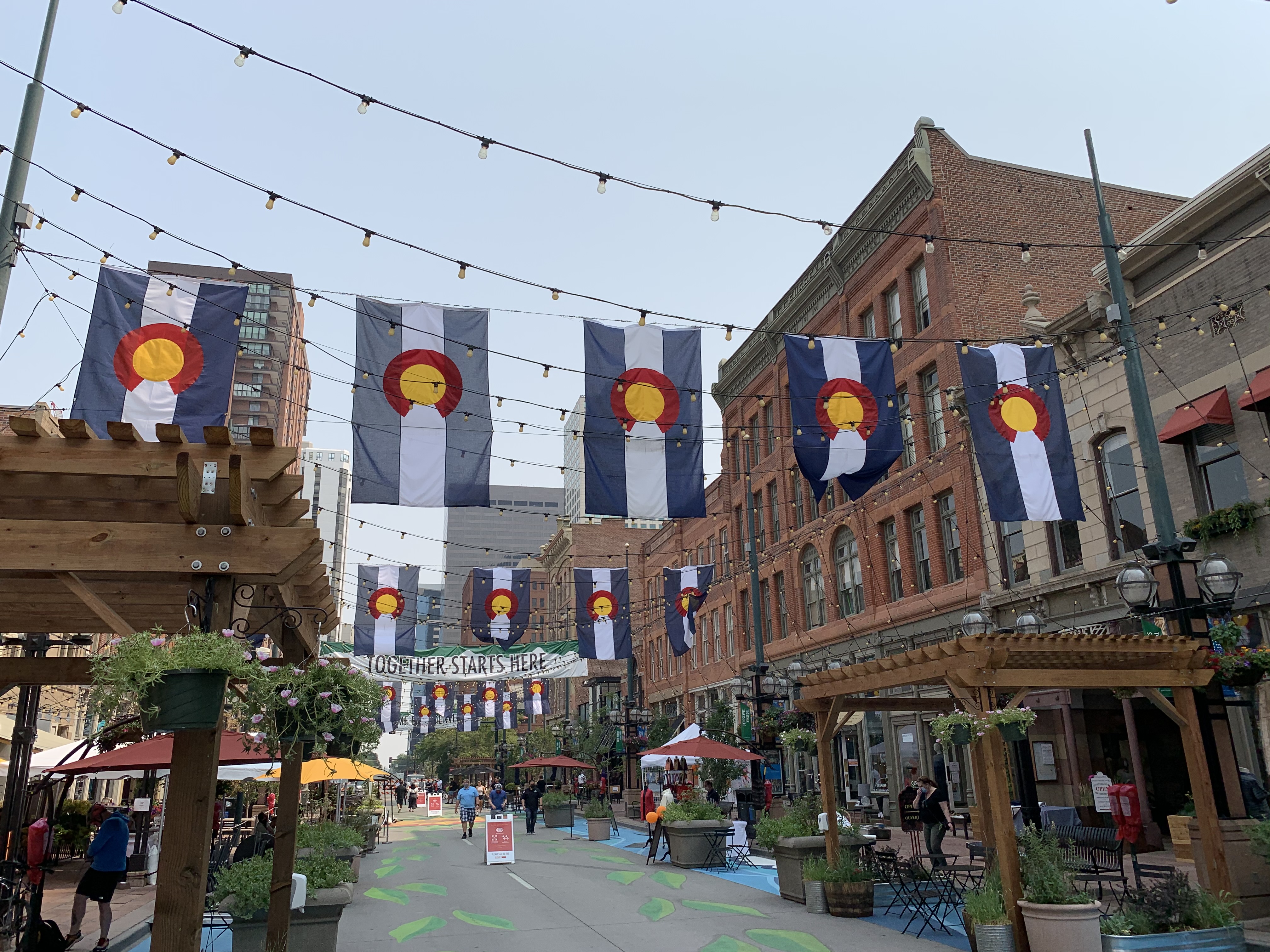 downtown denver partnership sidewalk sale