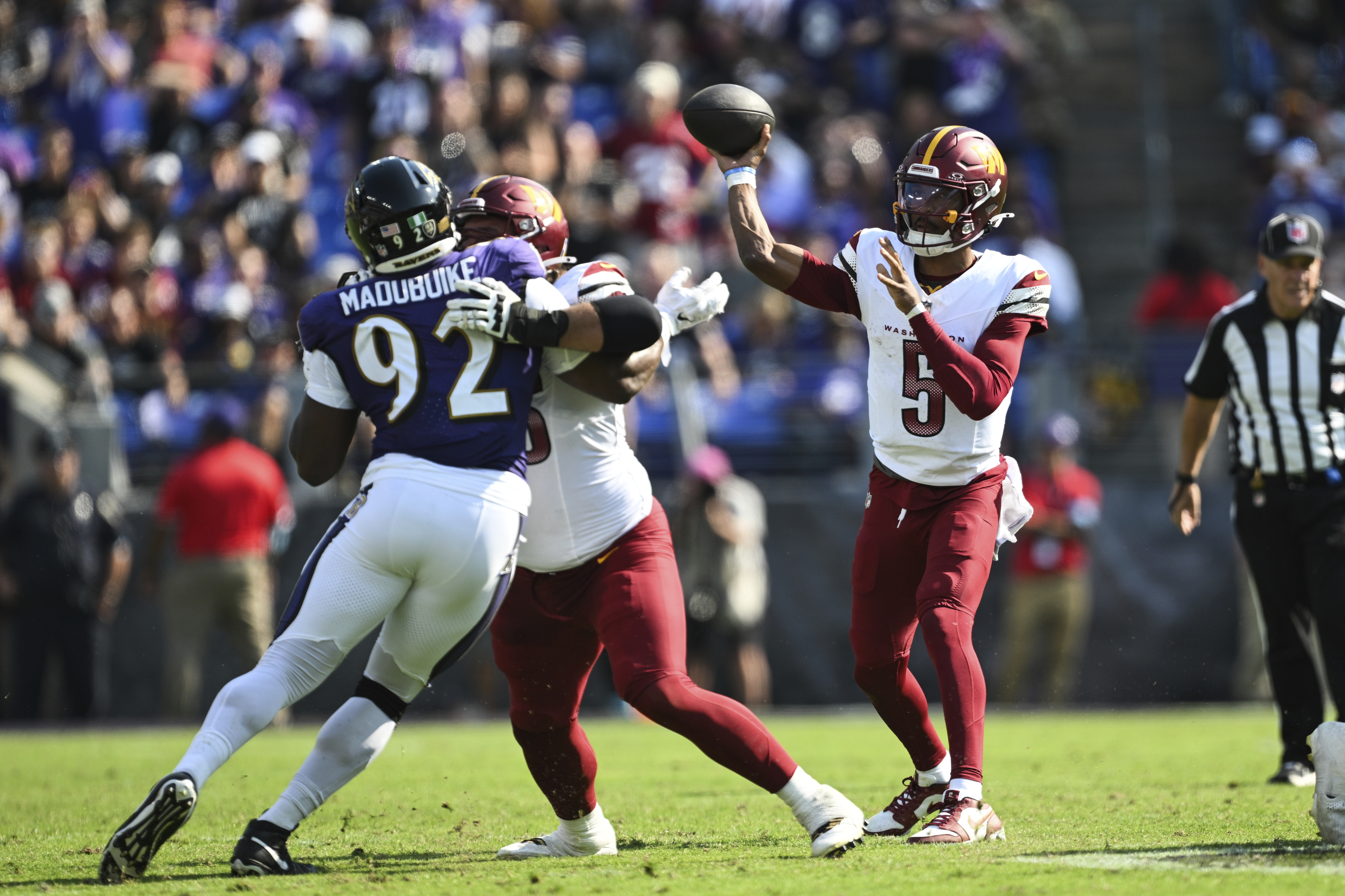 Commanders Ravens Football