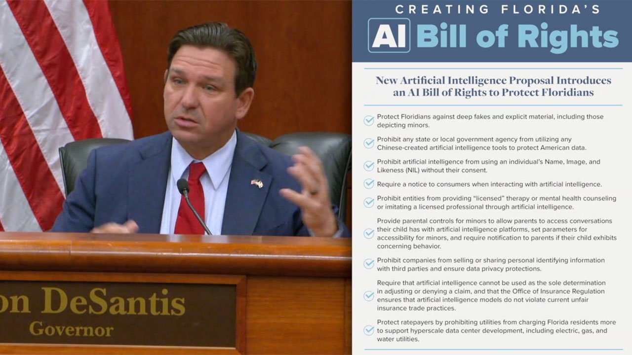 DeSantis and AI Bill of Rights