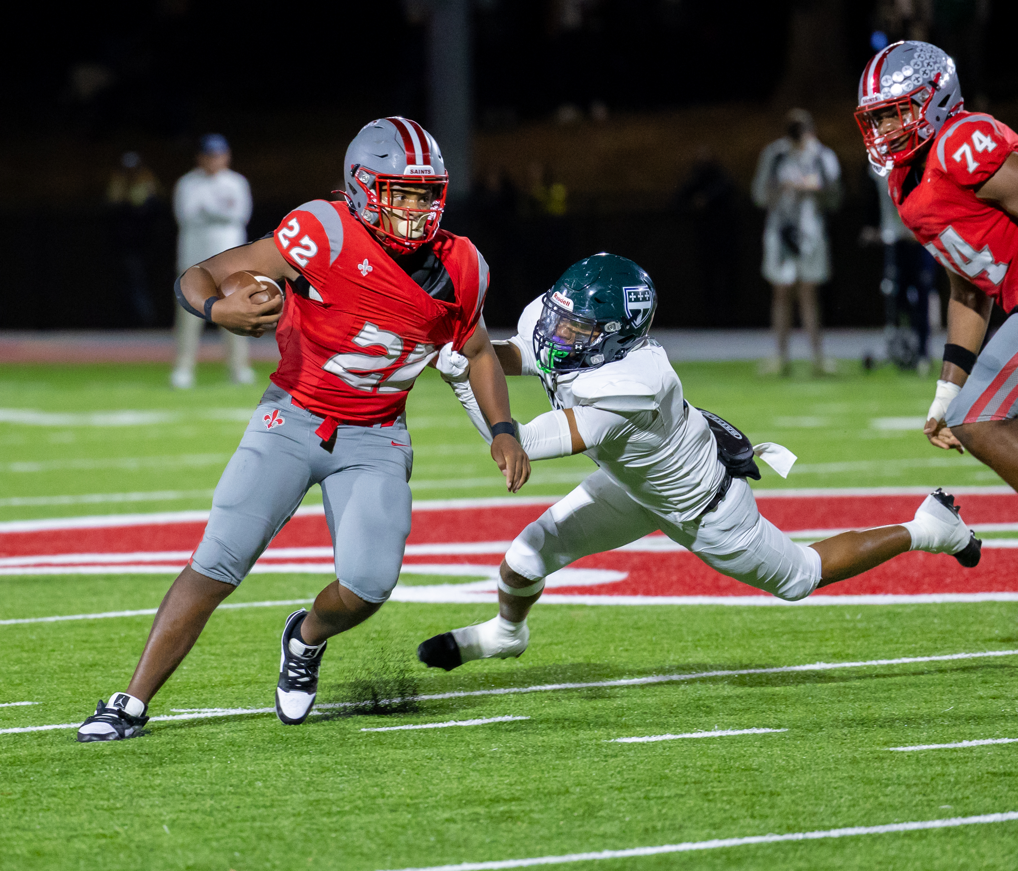 St. Christopher's beats Trinity Episcopal 13-7