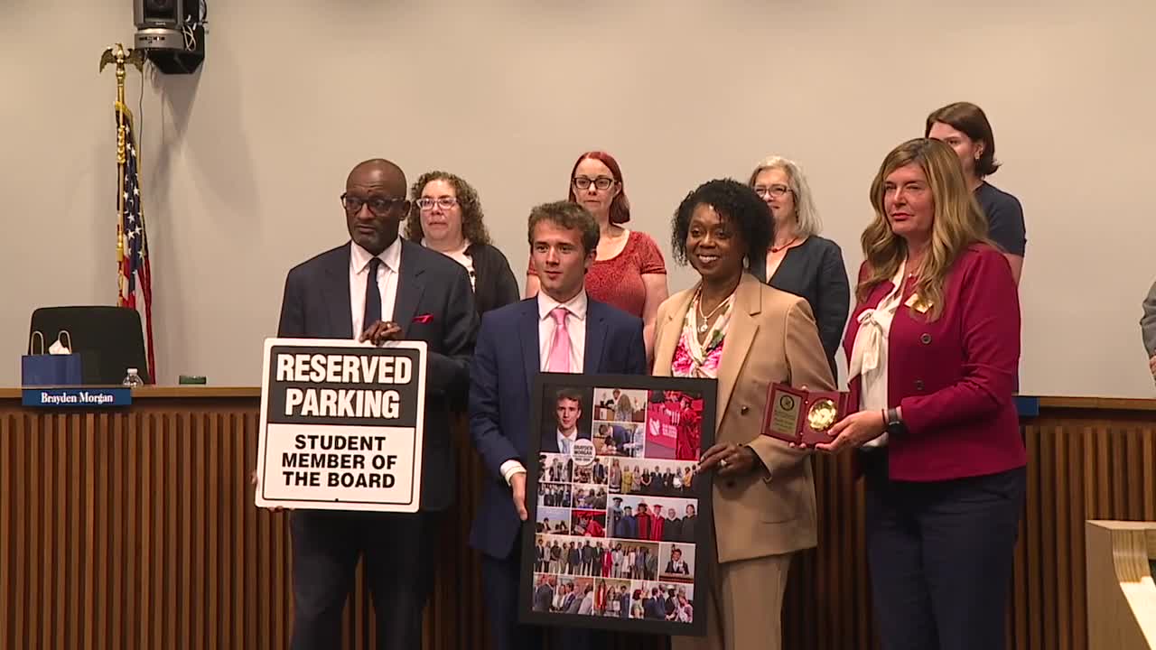 Glen Burnie student Brayden Morgan ends year as Anne Arundel County's voting school board member