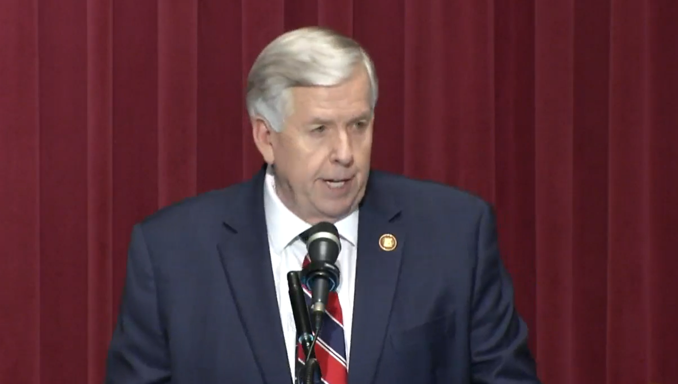 Missouri Gov. Mike Parson state of the state address
