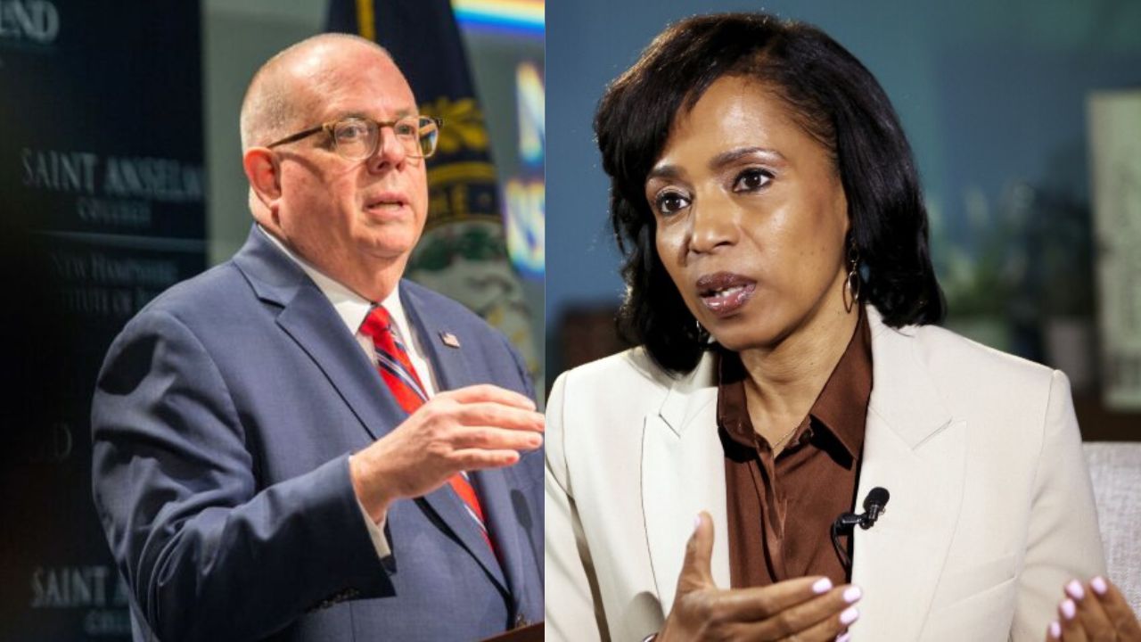 Alsobrooks Hogan Senate Race