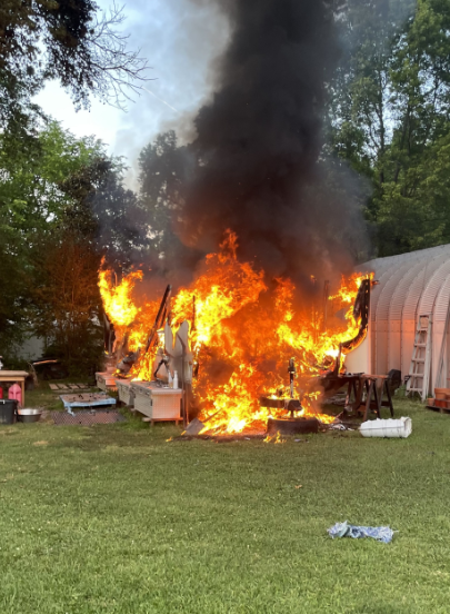 Chesapeake Mobile Home Fire
