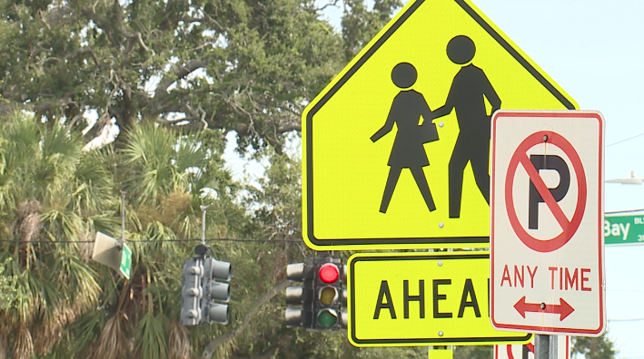 Crosswalk sign