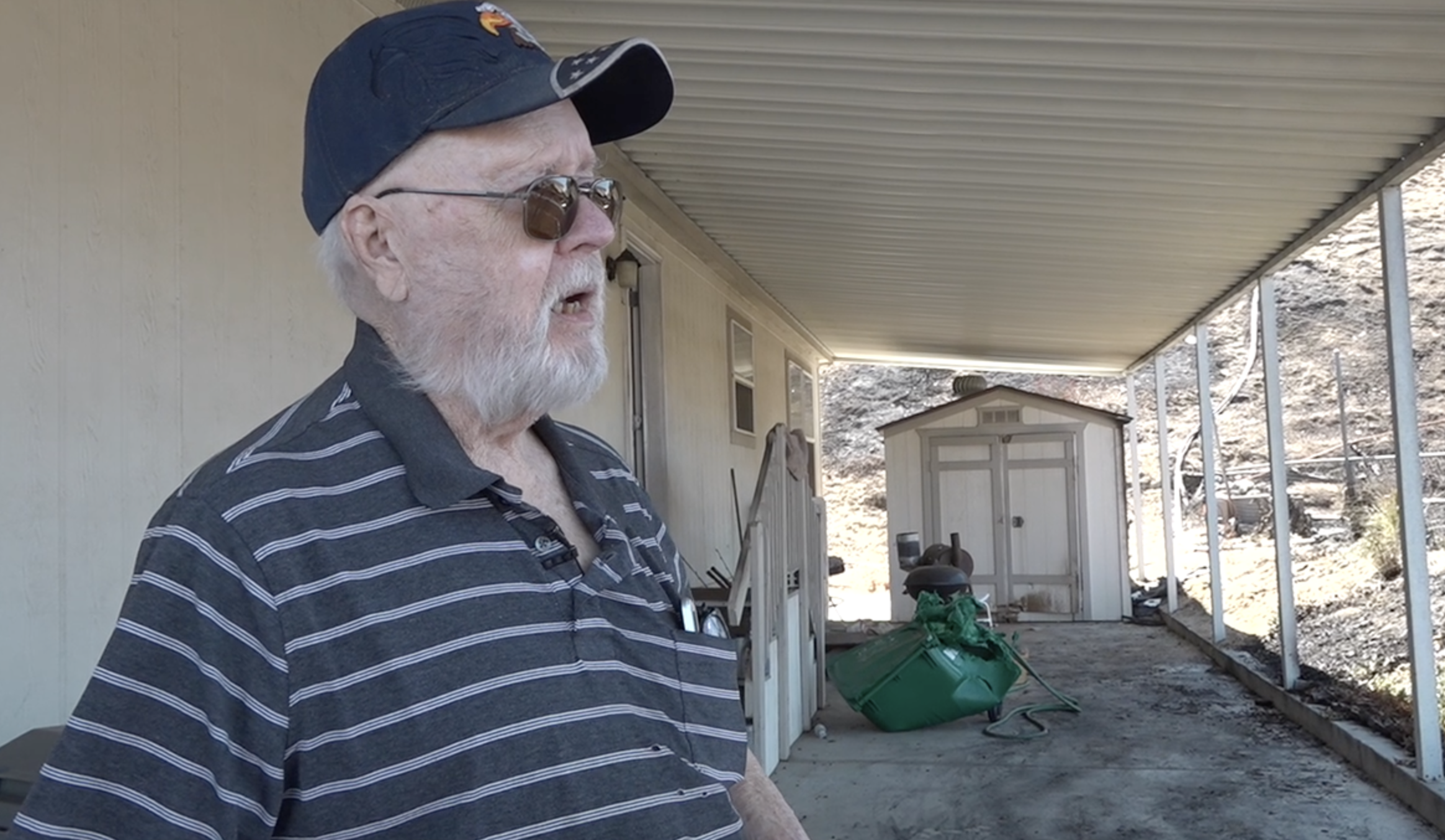 Lakeside wildfire victims begin surveying damage from Coches Fire 