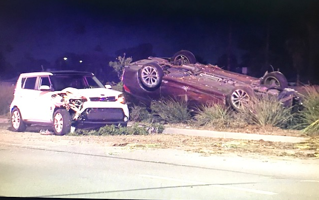 Grand Avenue Rollover 1-5-20