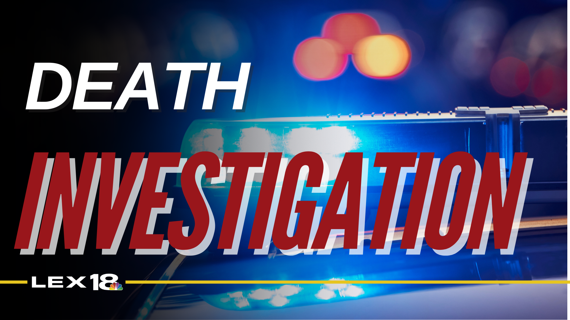 Death investigation graphic