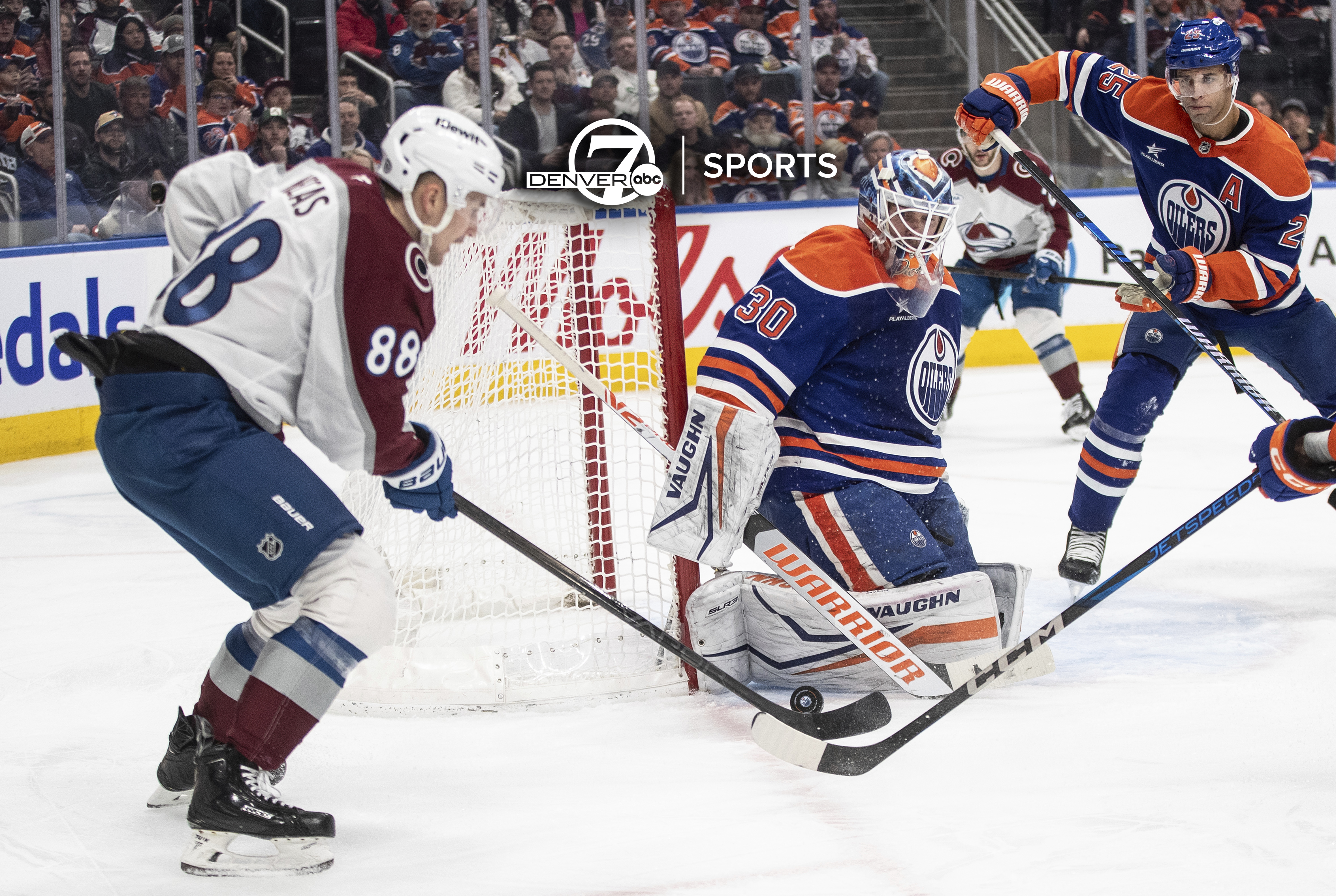 Avalanche Oilers Hockey