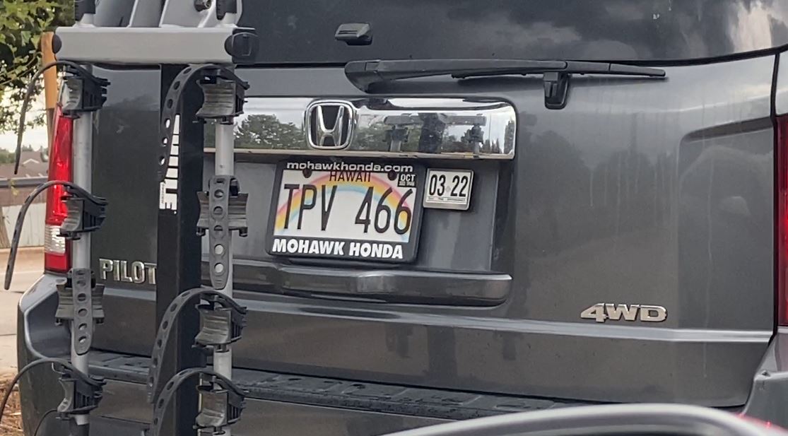Hawaii Plate