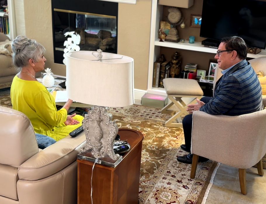 Jane Barr and Adam Walser