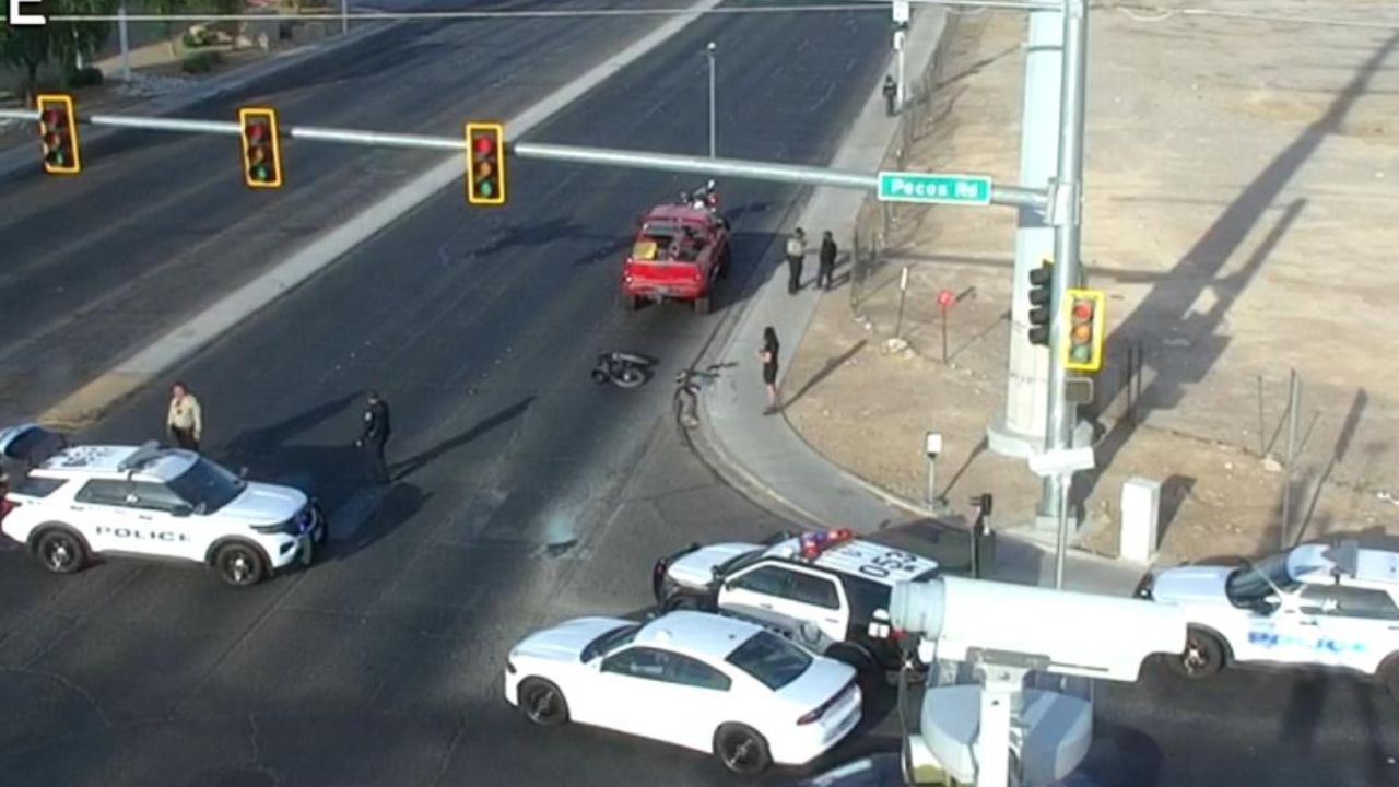Cheyenne Avenue and Pecos Road crash