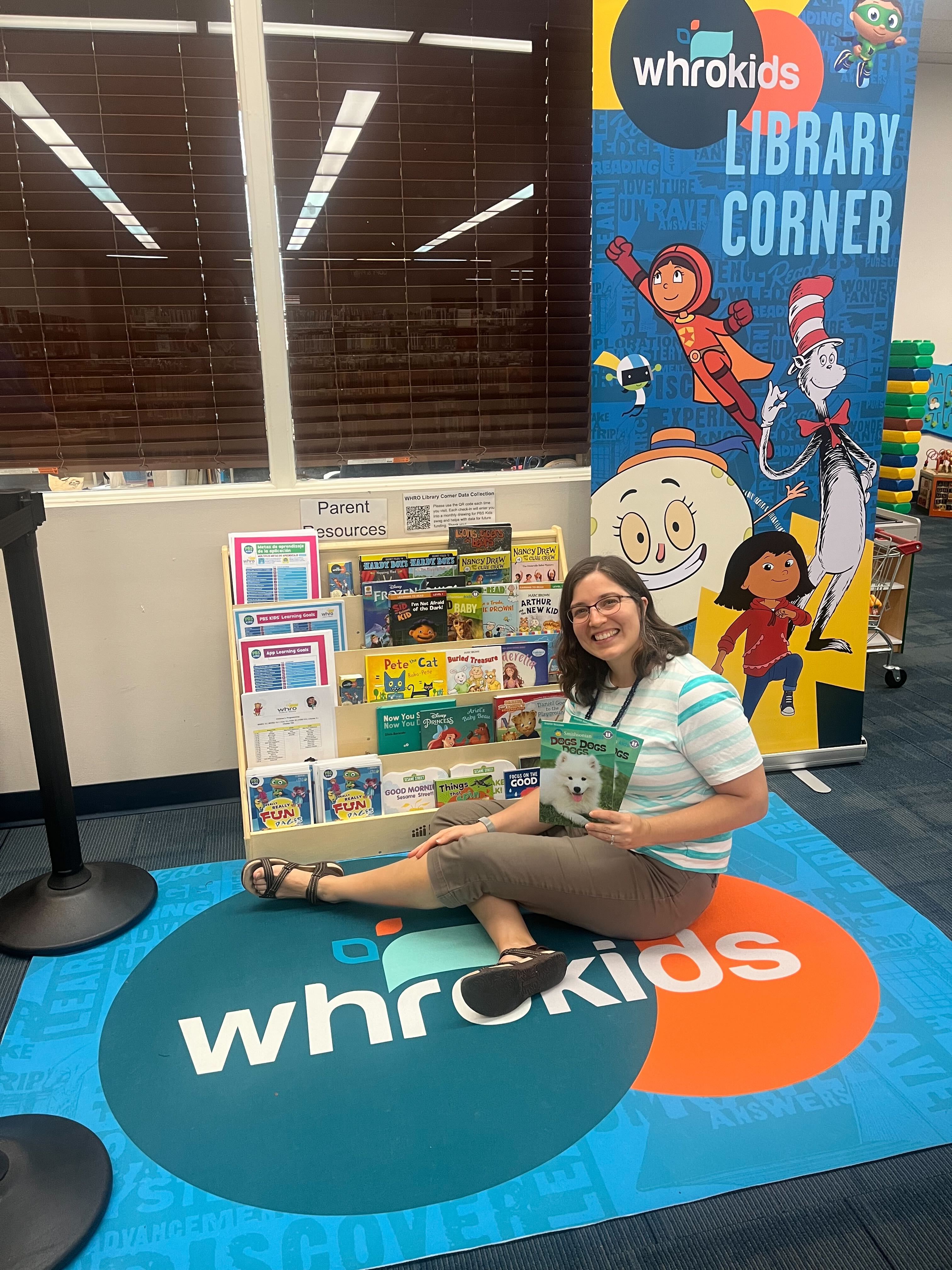 Suffolk's Morgan Memorial Library has WHRO Library Corner for young readers