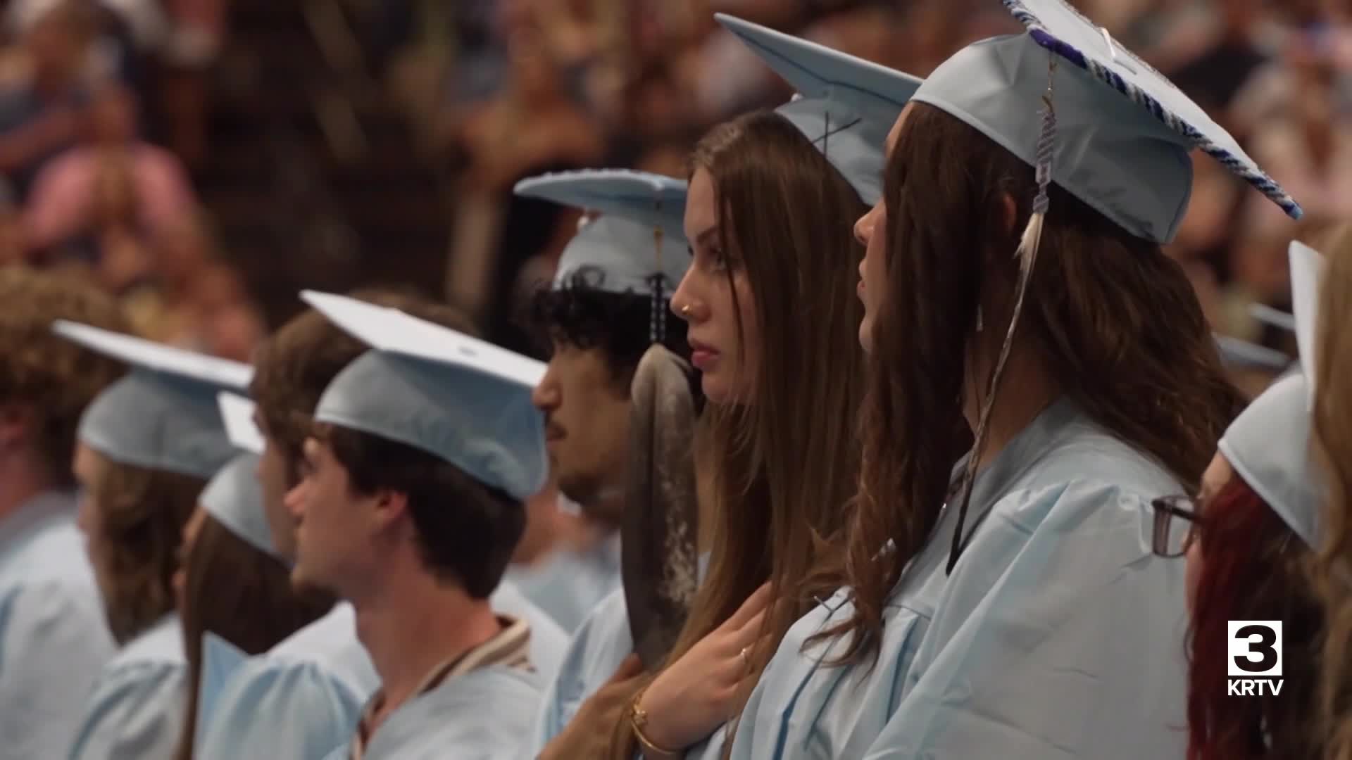 Great Falls High School and CMR High School hosted ceremonies for graduating seniors on Saturday, May 31, 2025