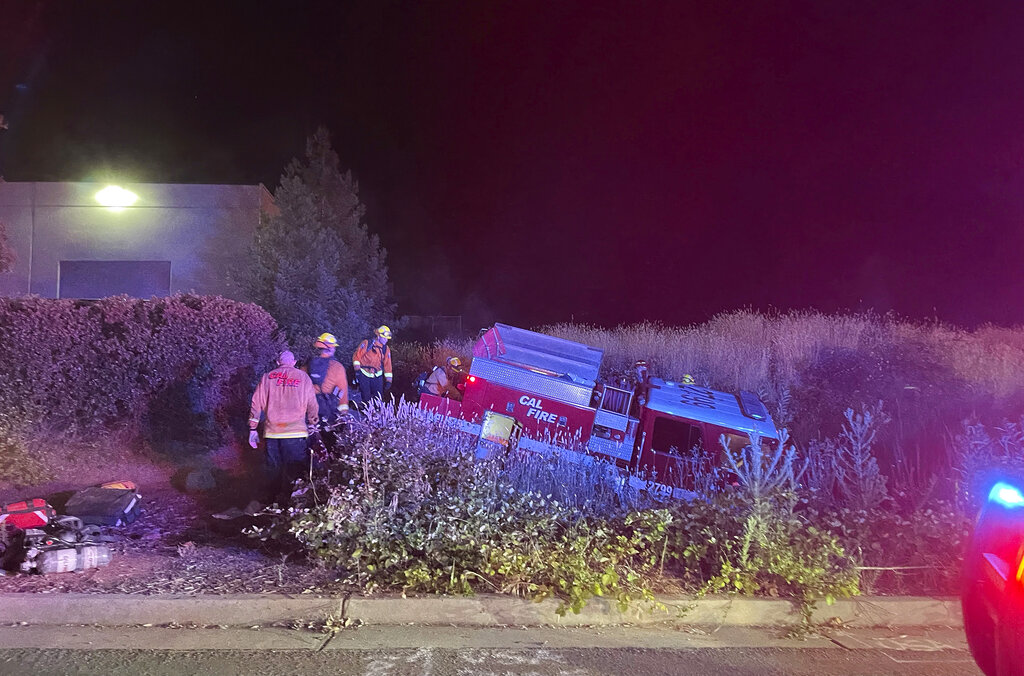 California Inmate Stolen Firetruck