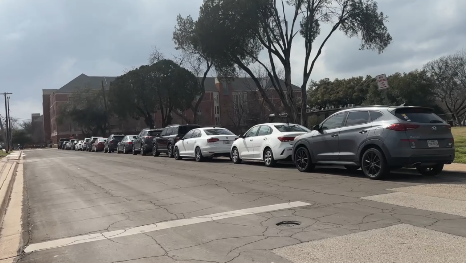 Baylor Waco street parking
