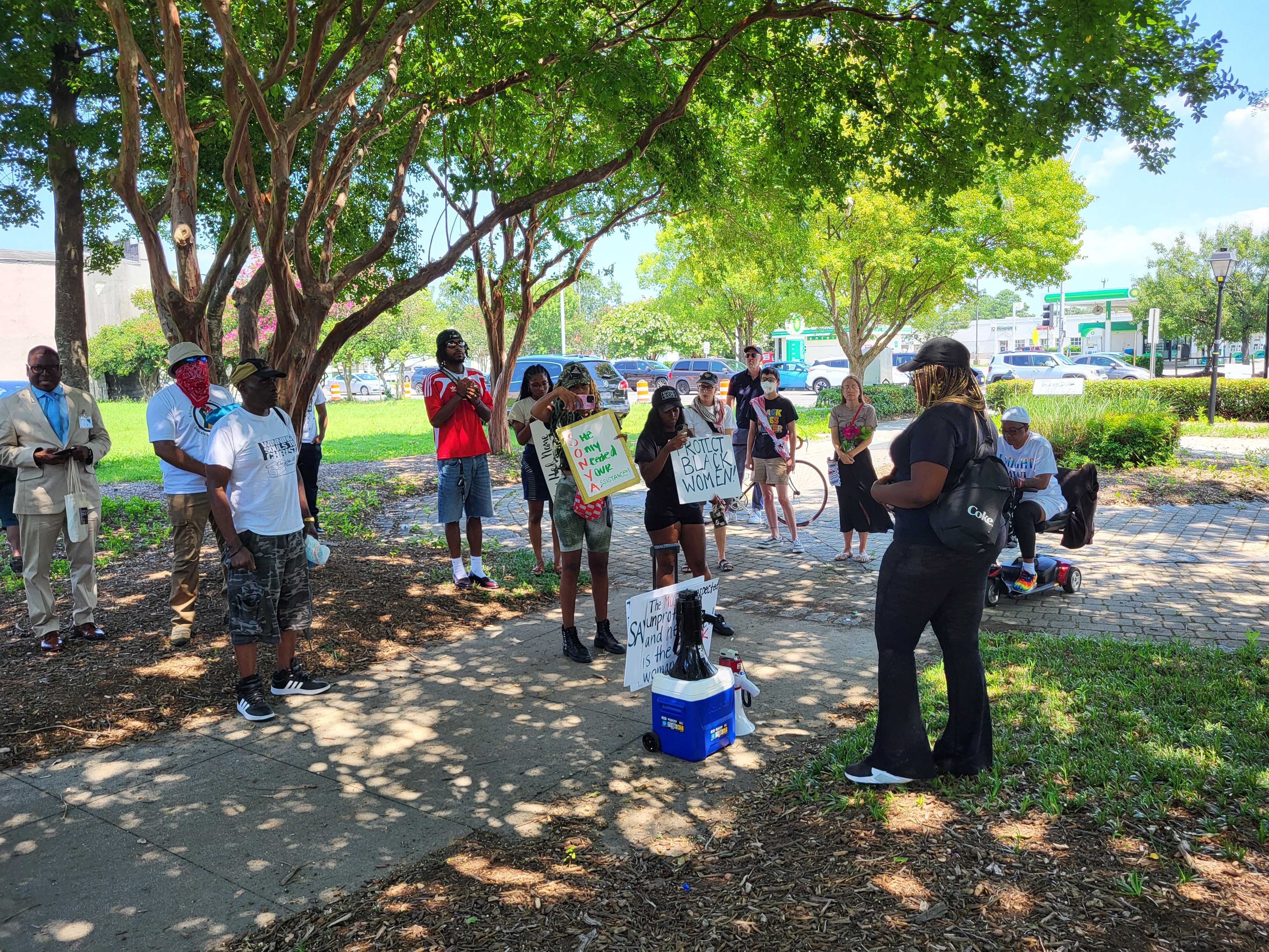 NF Sonya Massey rally 1