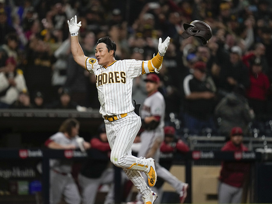 Diamondbacks Padres Baseball ha seong kim