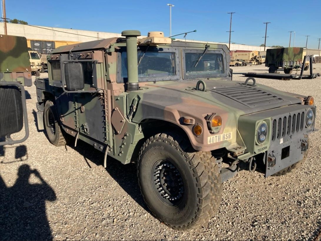 Stolen humvee