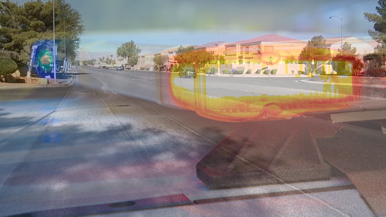 Teen hit by car walking near Las Vegas High School, police source says