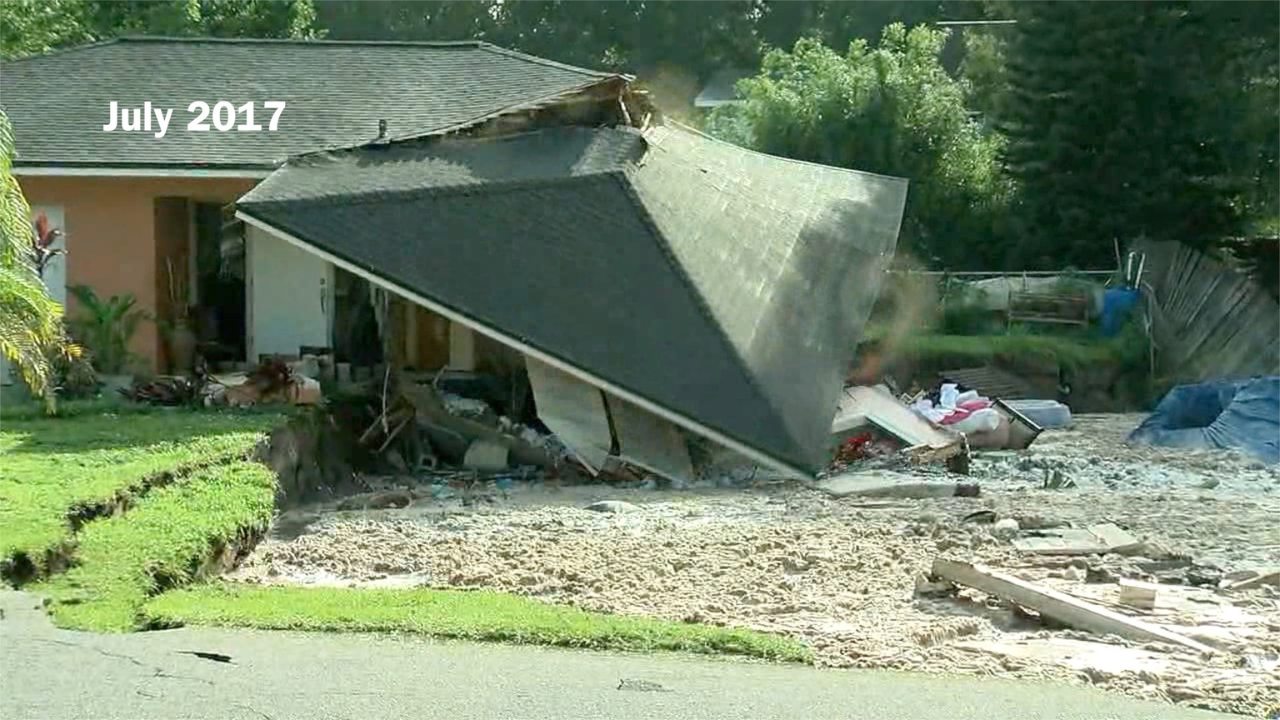 Pasco sinkhole 2017