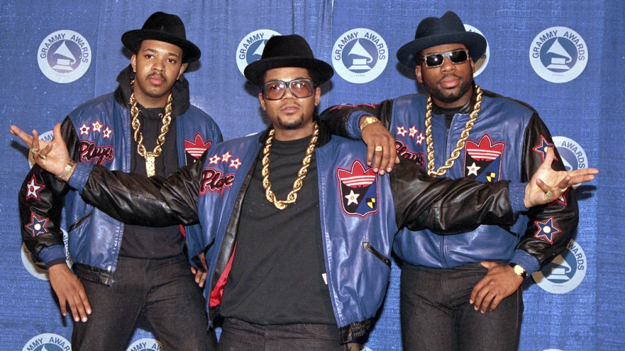From left, Joseph "Run" Simmons, Darryl "DMC" McDaniels, and the late Jason Mizell "Jam Master Jay" in 1988.