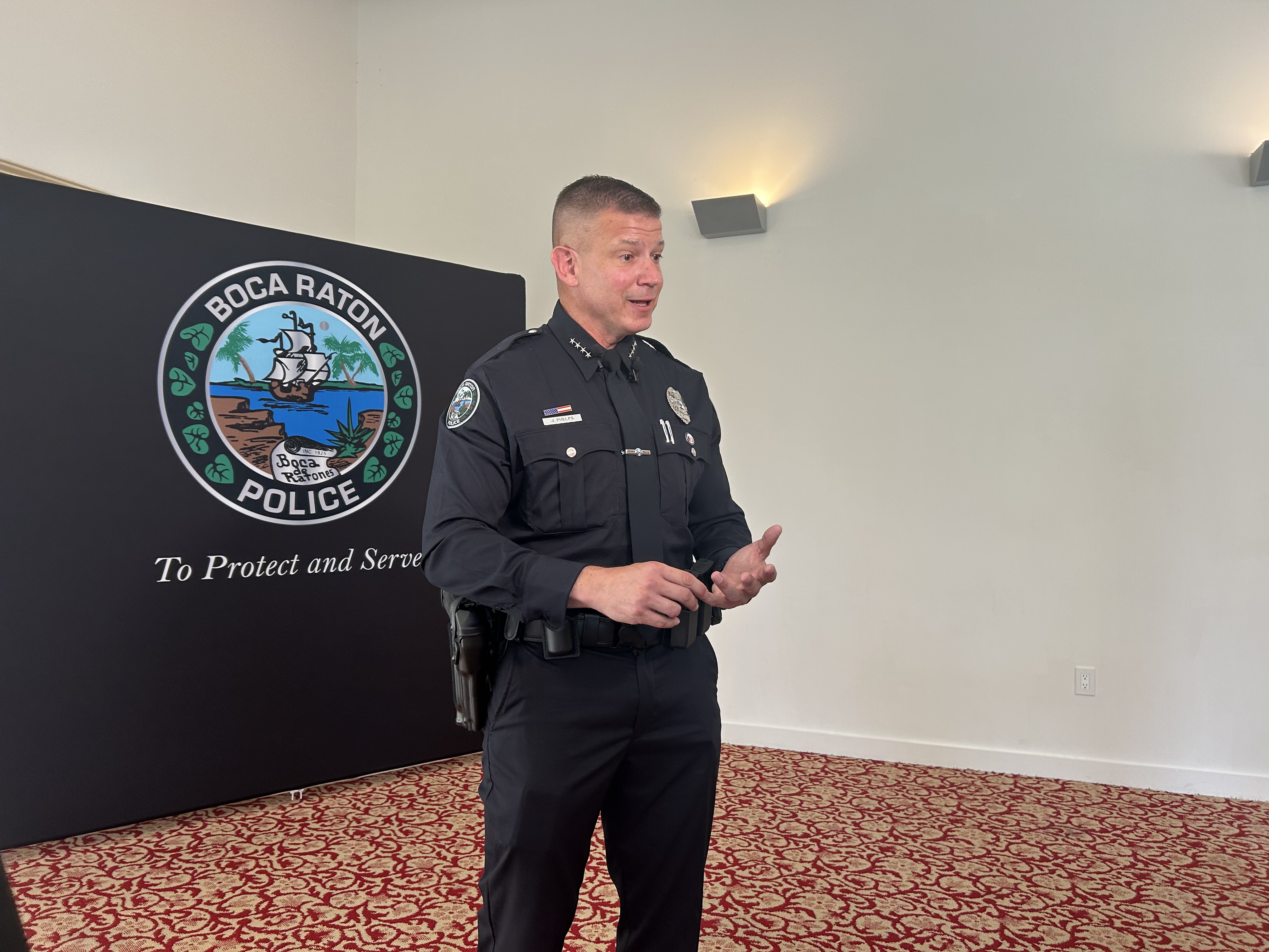 New Boca Raton Police Chief Jarad Phelps .jpeg