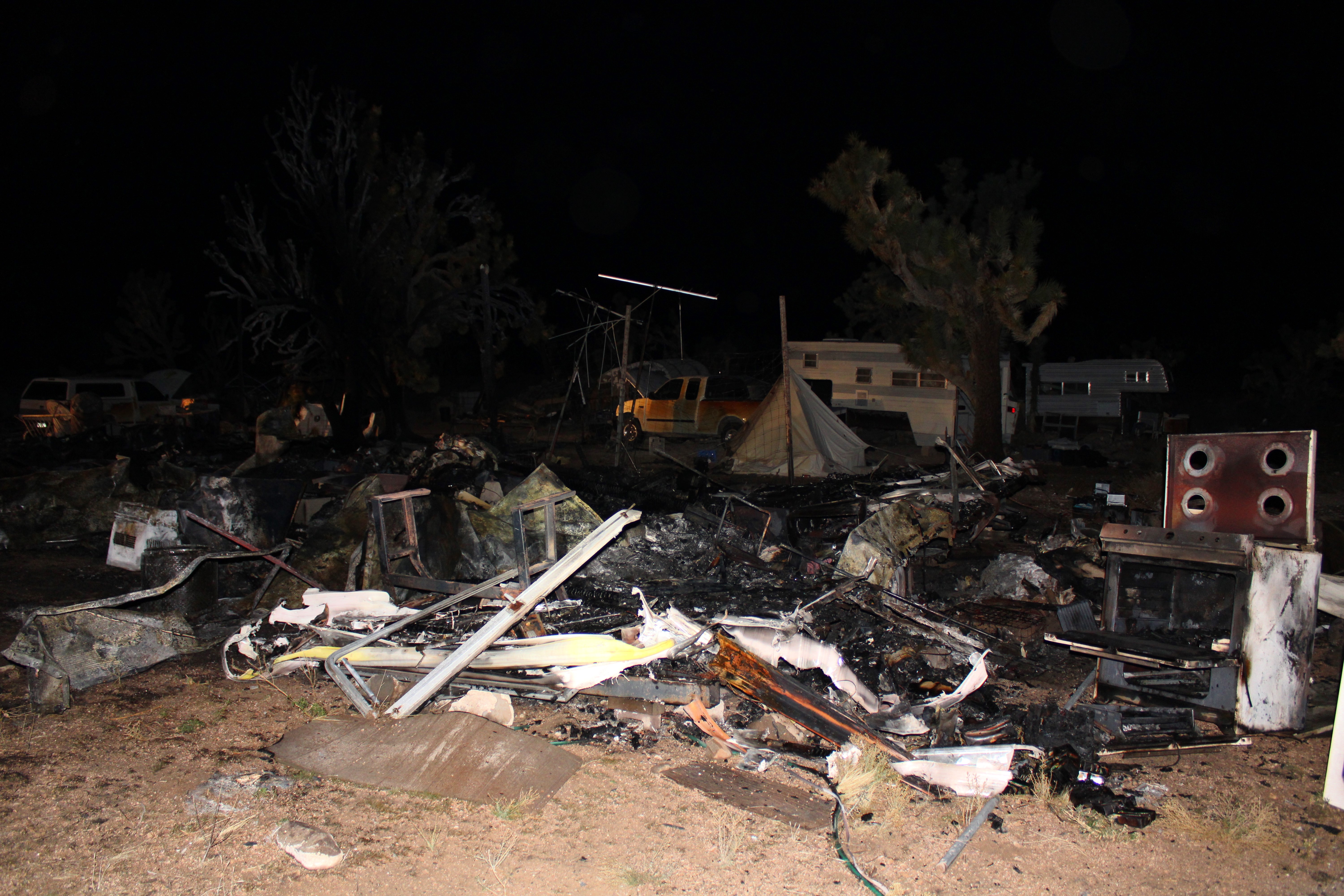 Meadview fire