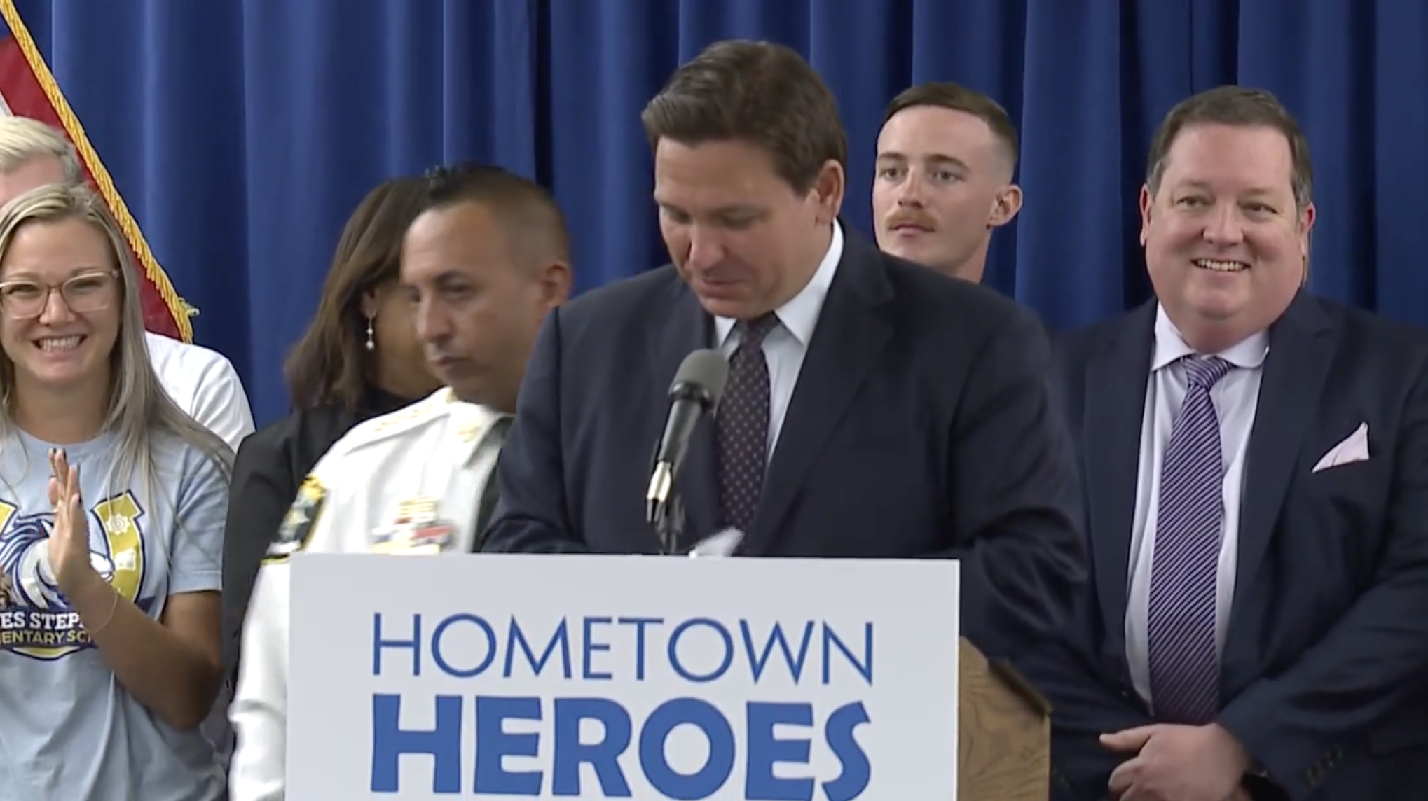 DeSantis Cape Coral Hometown Heroes