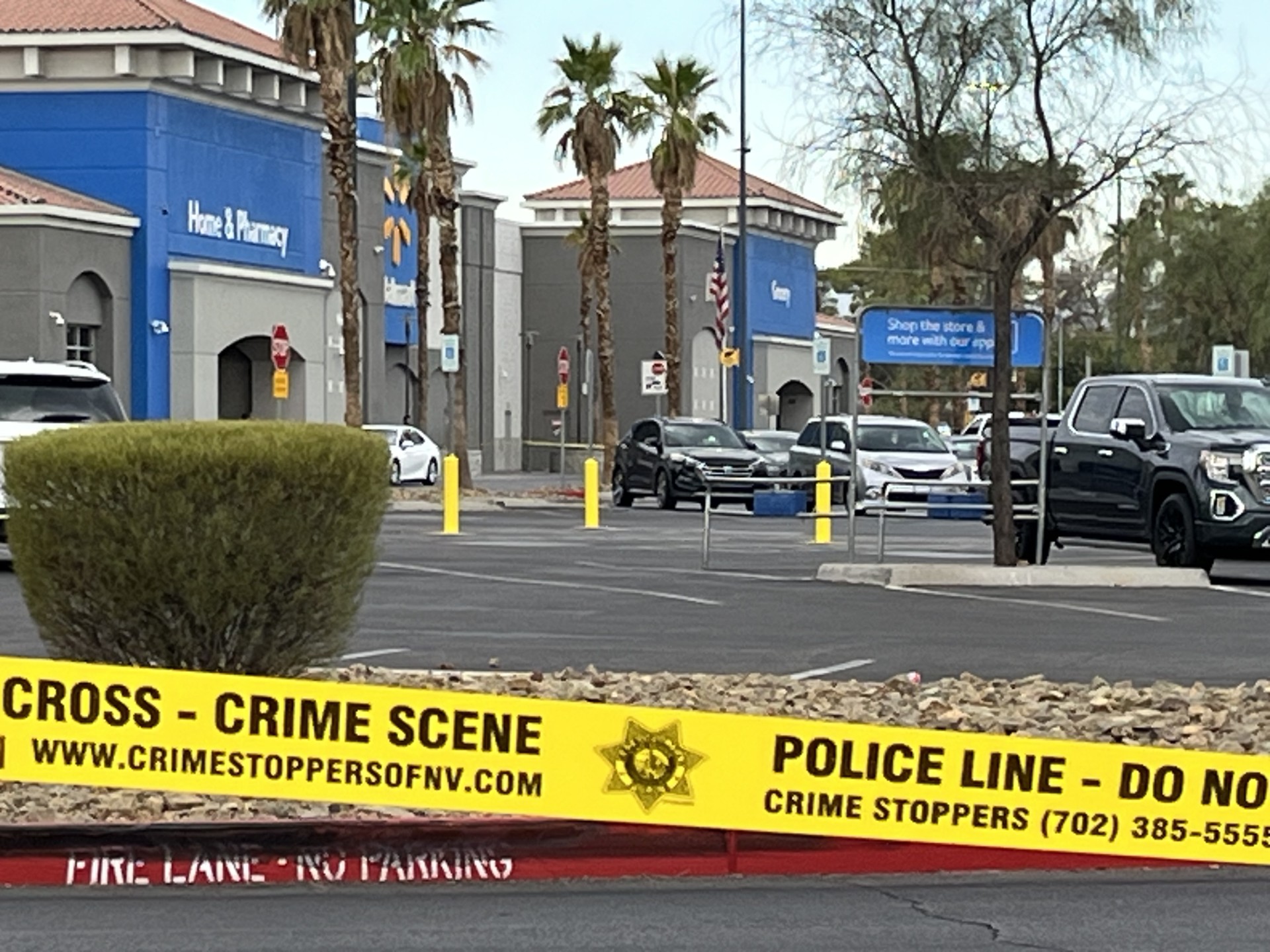 LVMPD investigating officer-involved shooting at southeast valley Walmart store