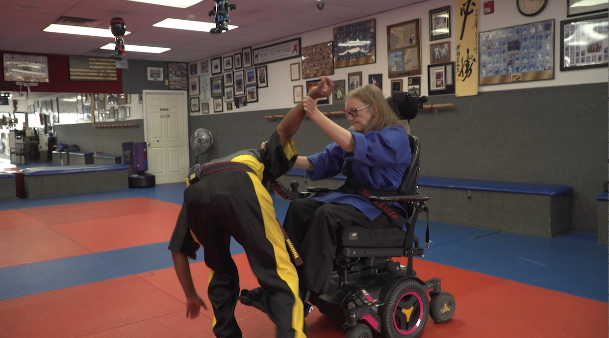 Anita, martial arts master