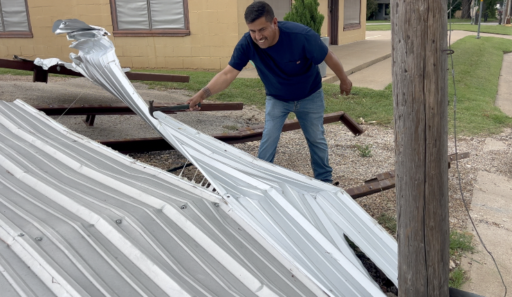 Whitney storm damage