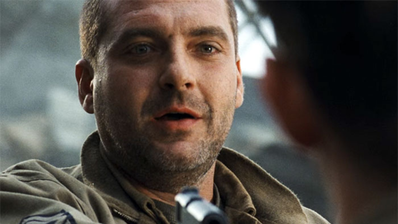 Tom Sizemore in "Saving Private Ryan"