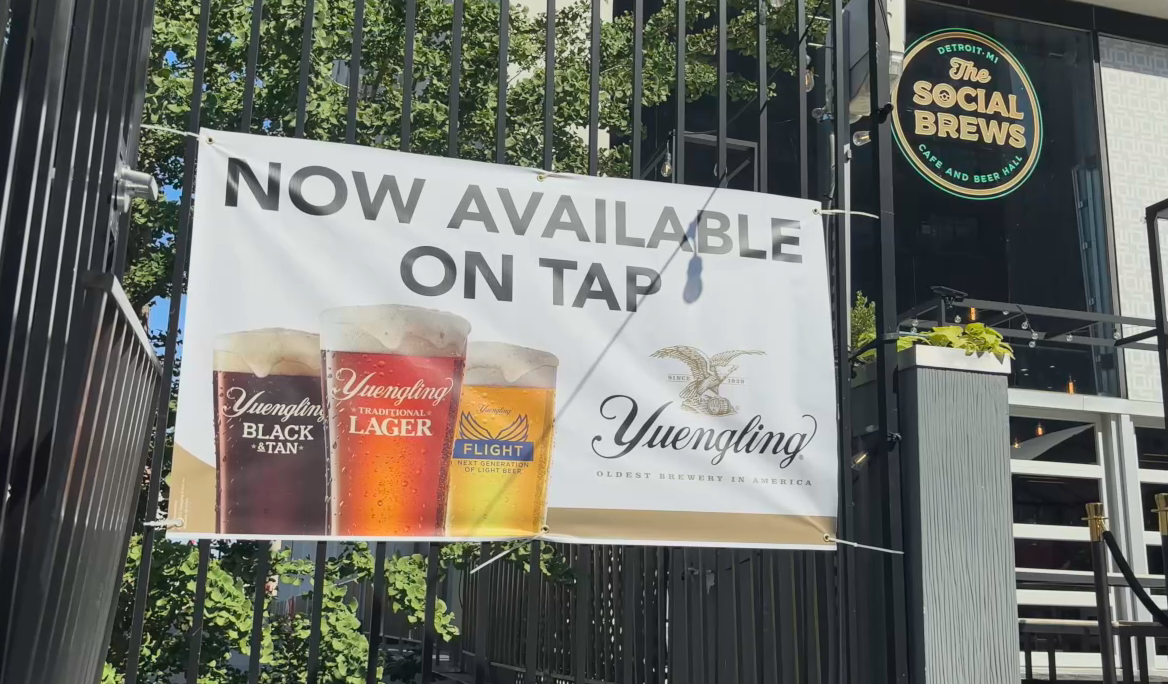 Yuengling arrives
