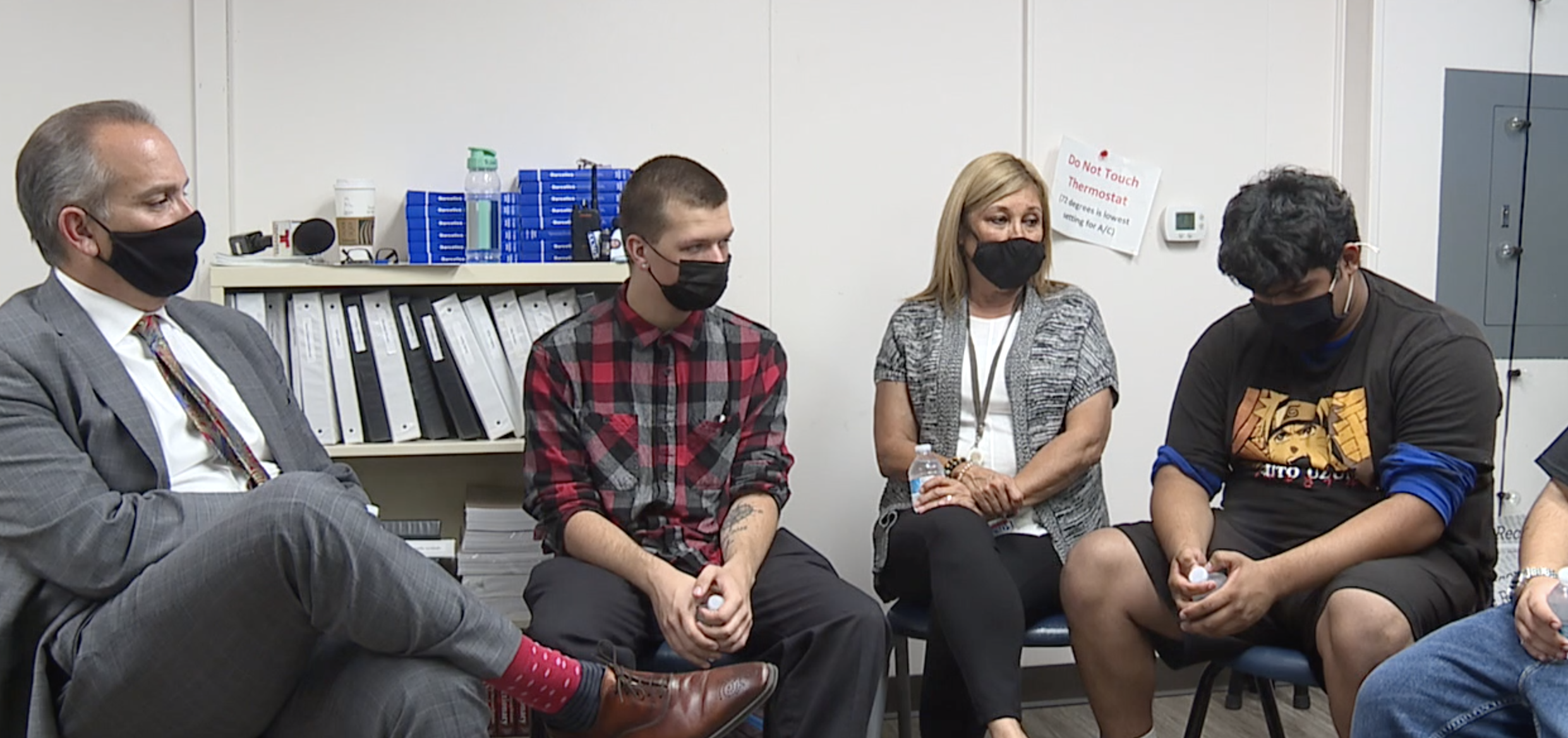 Mission High School students