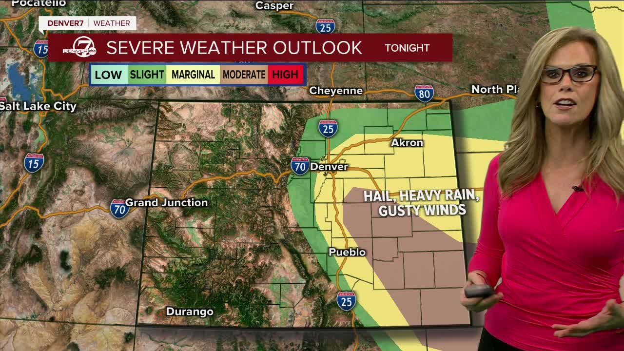 Severe storms Saturday night