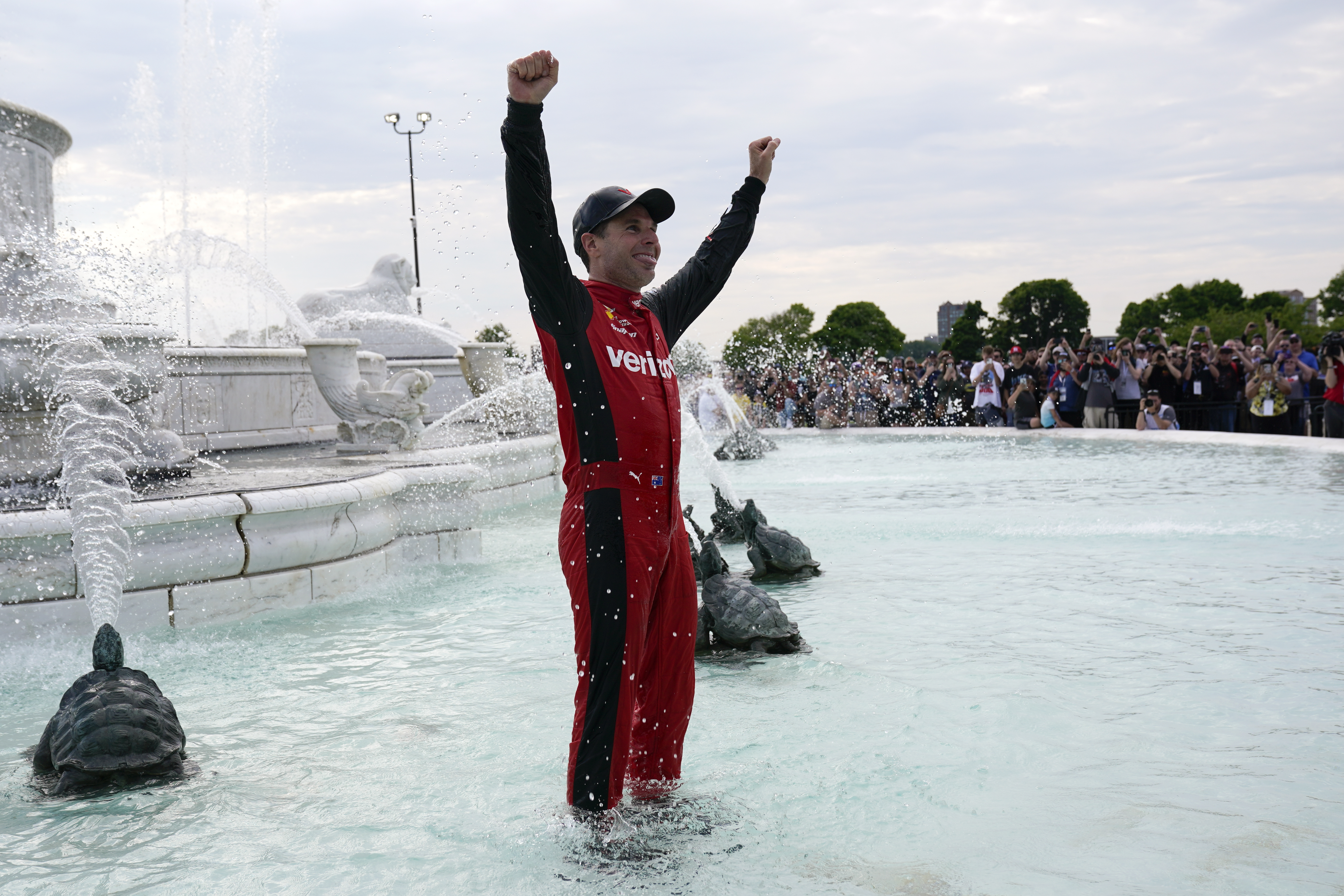 Will Power IndyCar Detroit Auto Racing