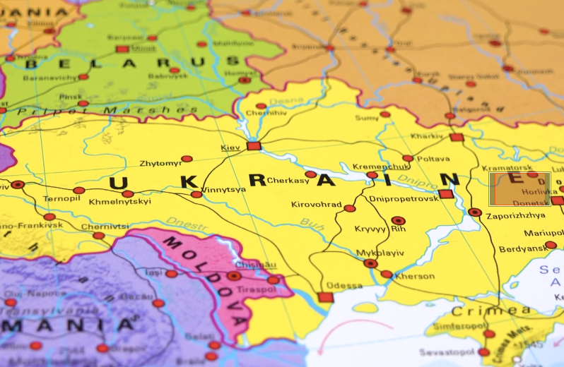 Map of Ukraine
