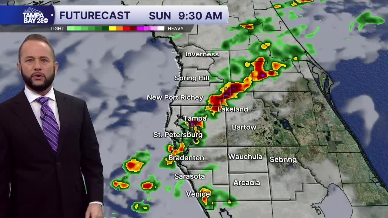 Forecast: Showers this morning, gusty winds and temps dropping this afternoon