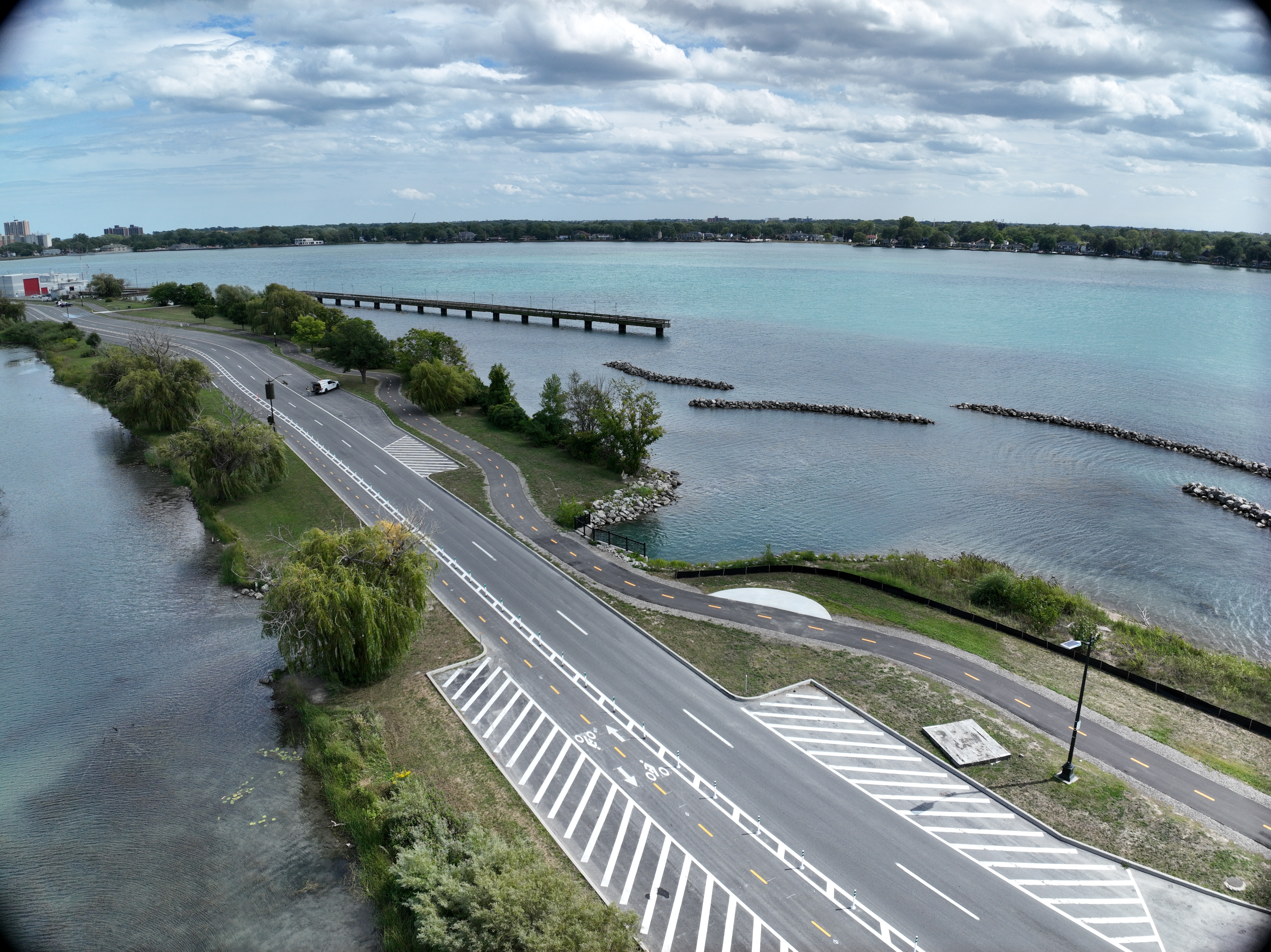 Belle Isle bike trail 