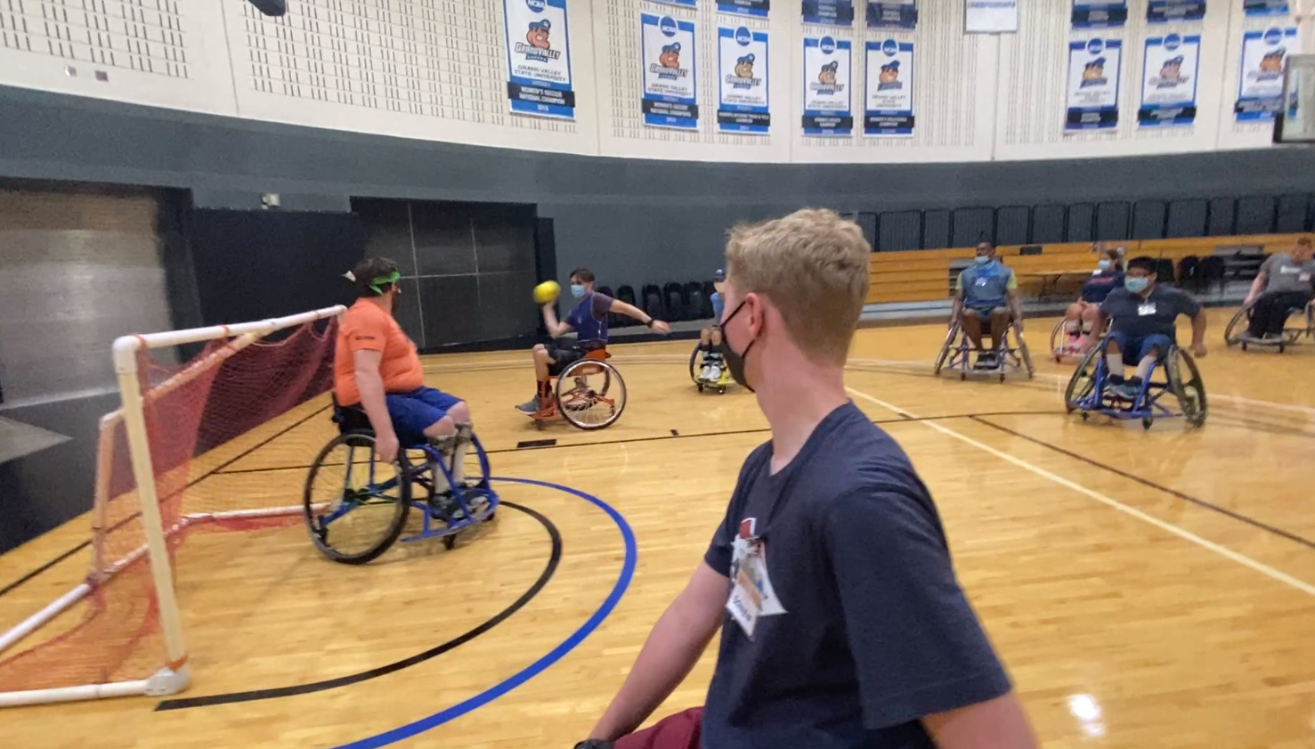 Wheelchair hockey MFB