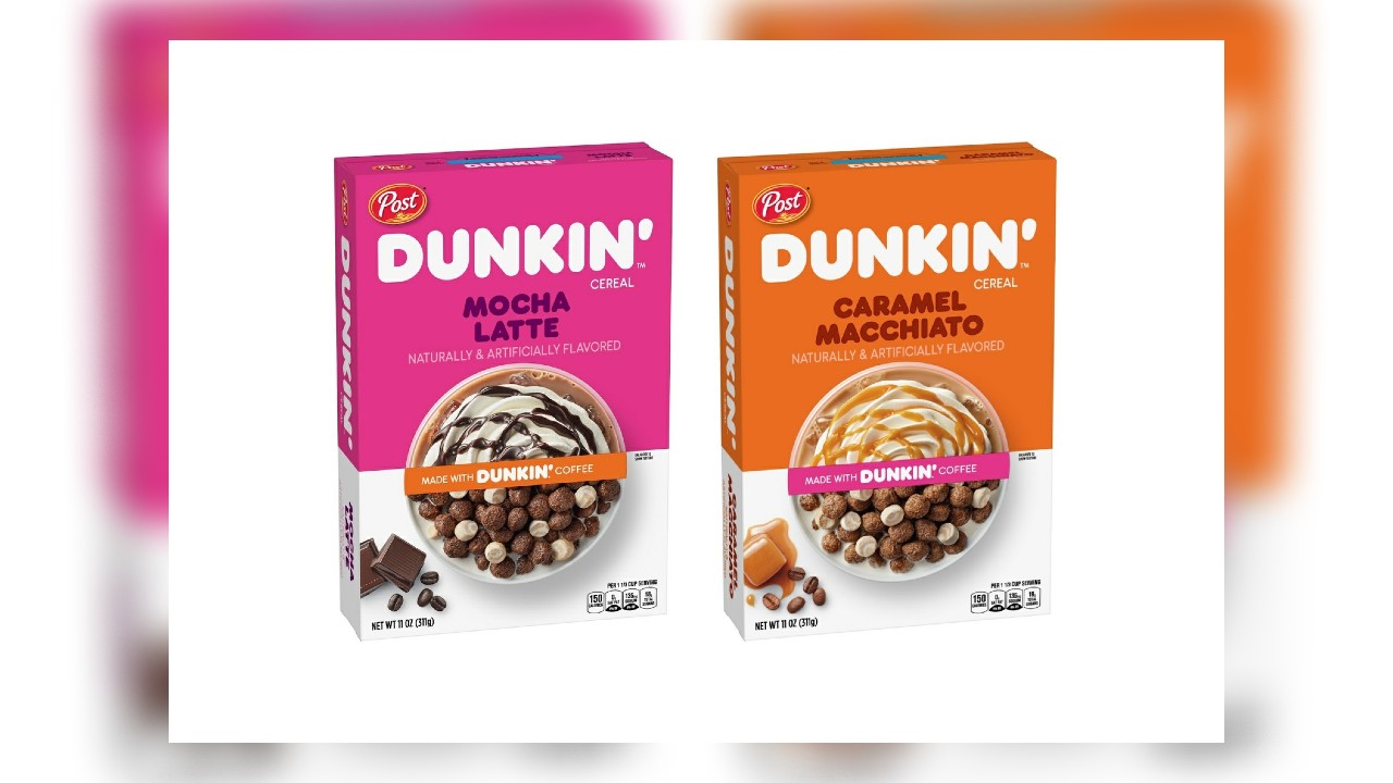 Dunkin' is launching a cereal line