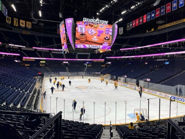 Preds warm-up