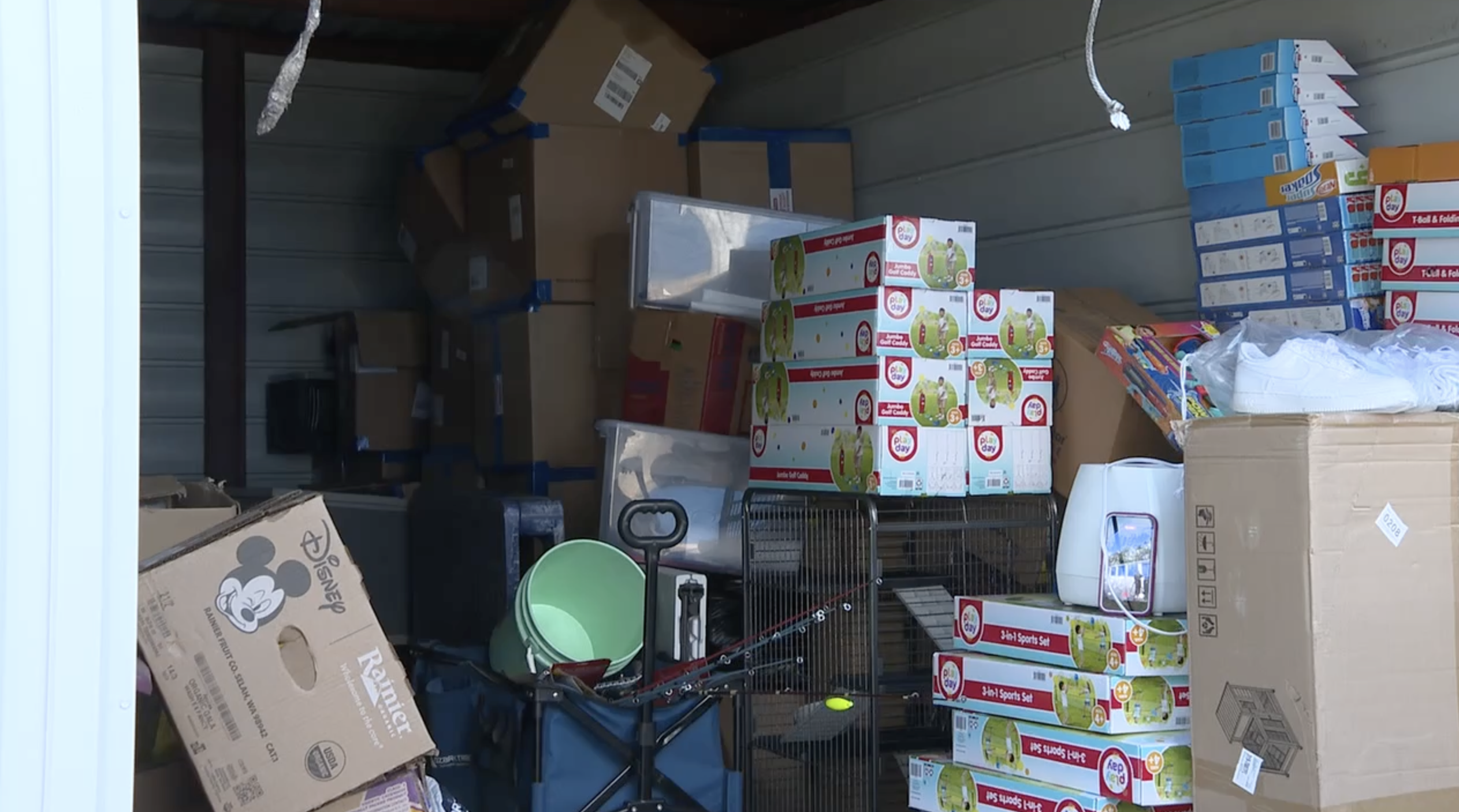 Less Fortunate Matters Foundation has a storage unit full of items ready to giveaway to children