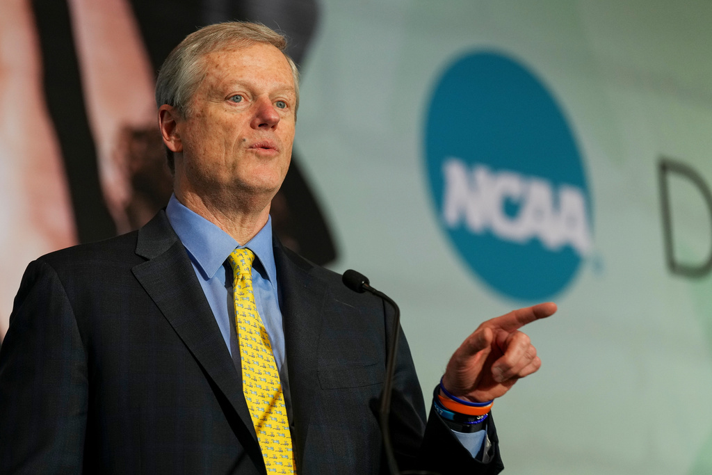 NCAA President Charlie Baker.