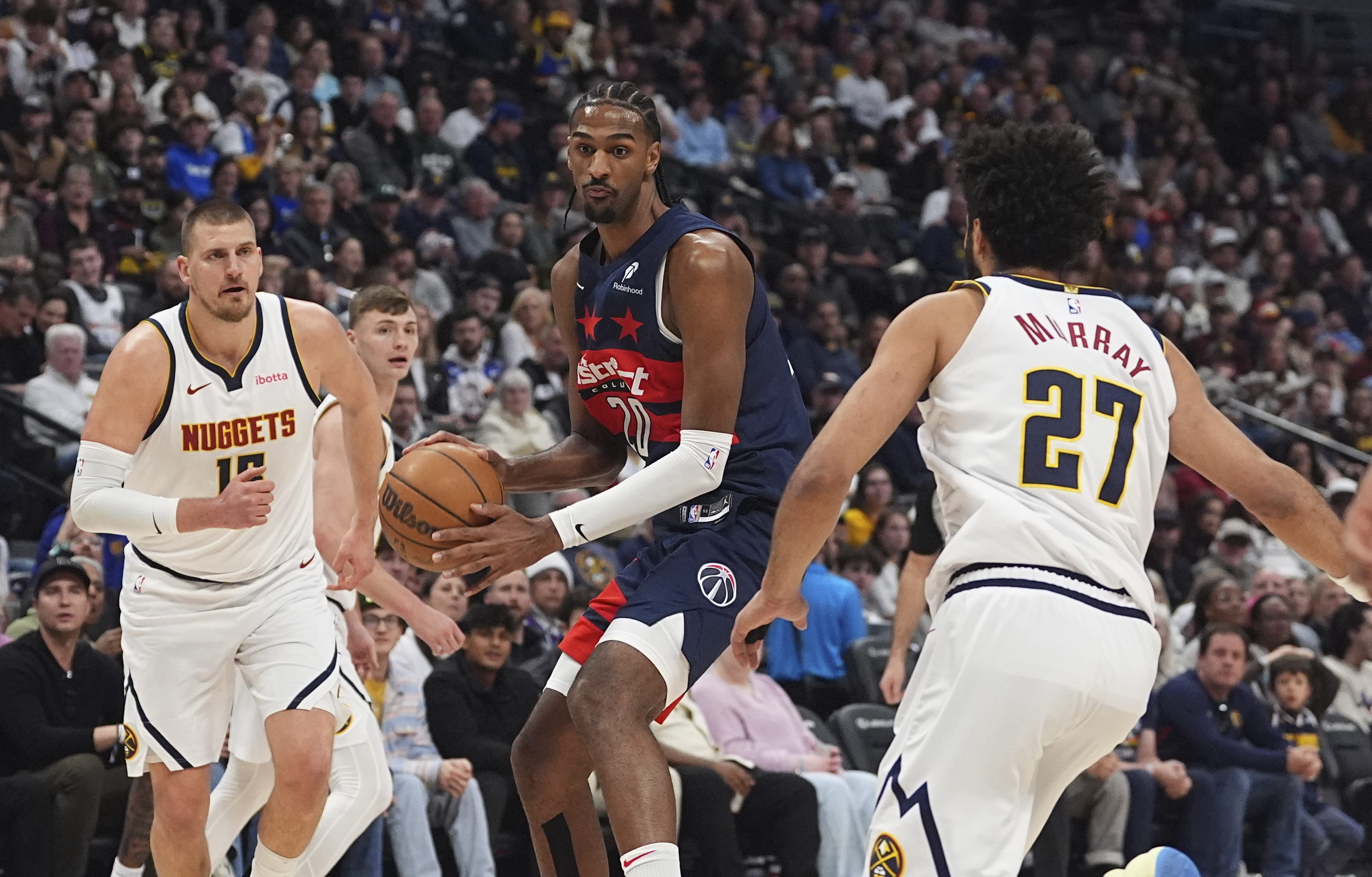 Wizards Nuggets Basketball