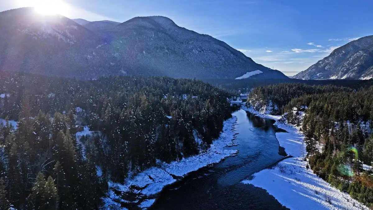 Flathead River Hungry Horse