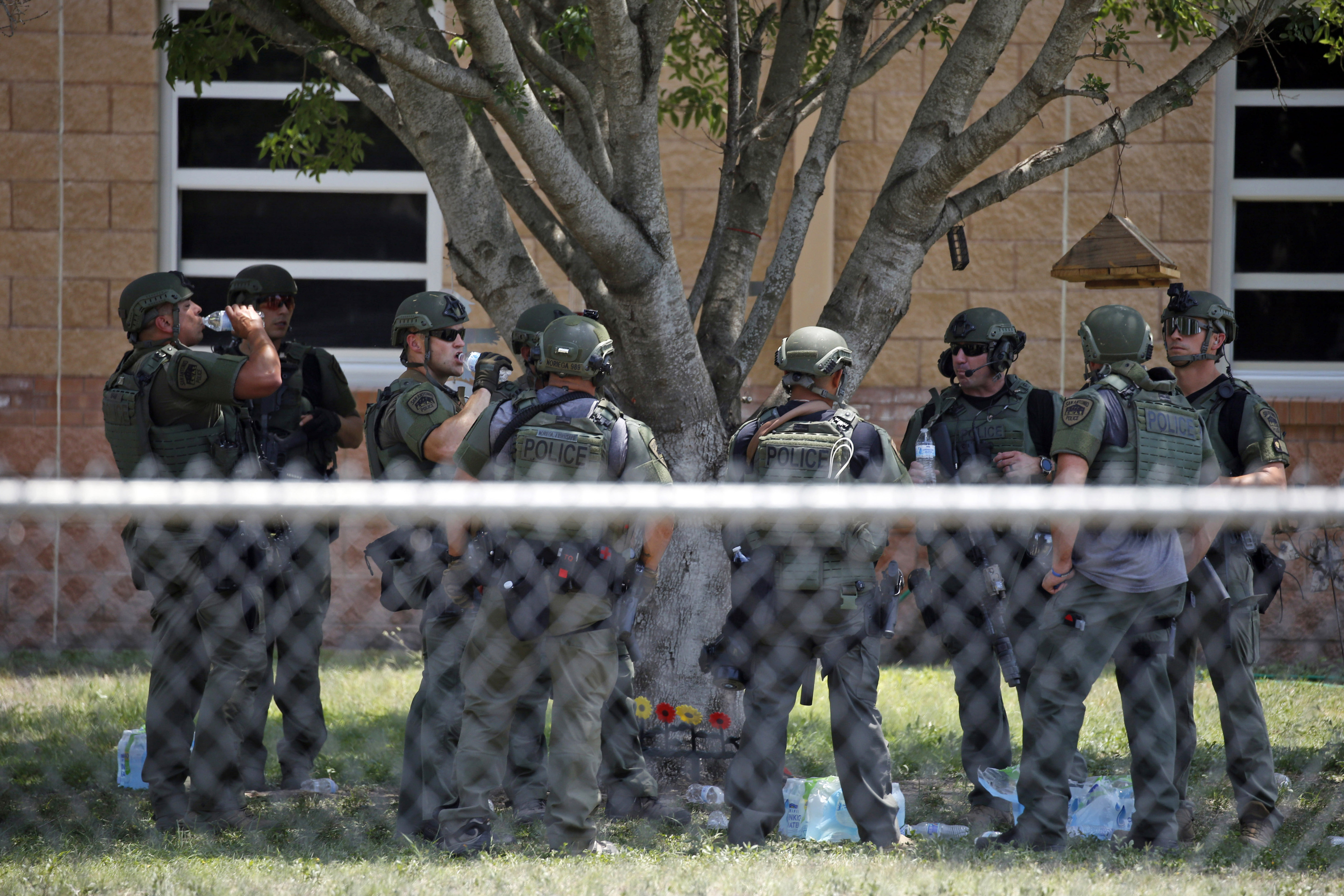 Texas School Shooting - Security