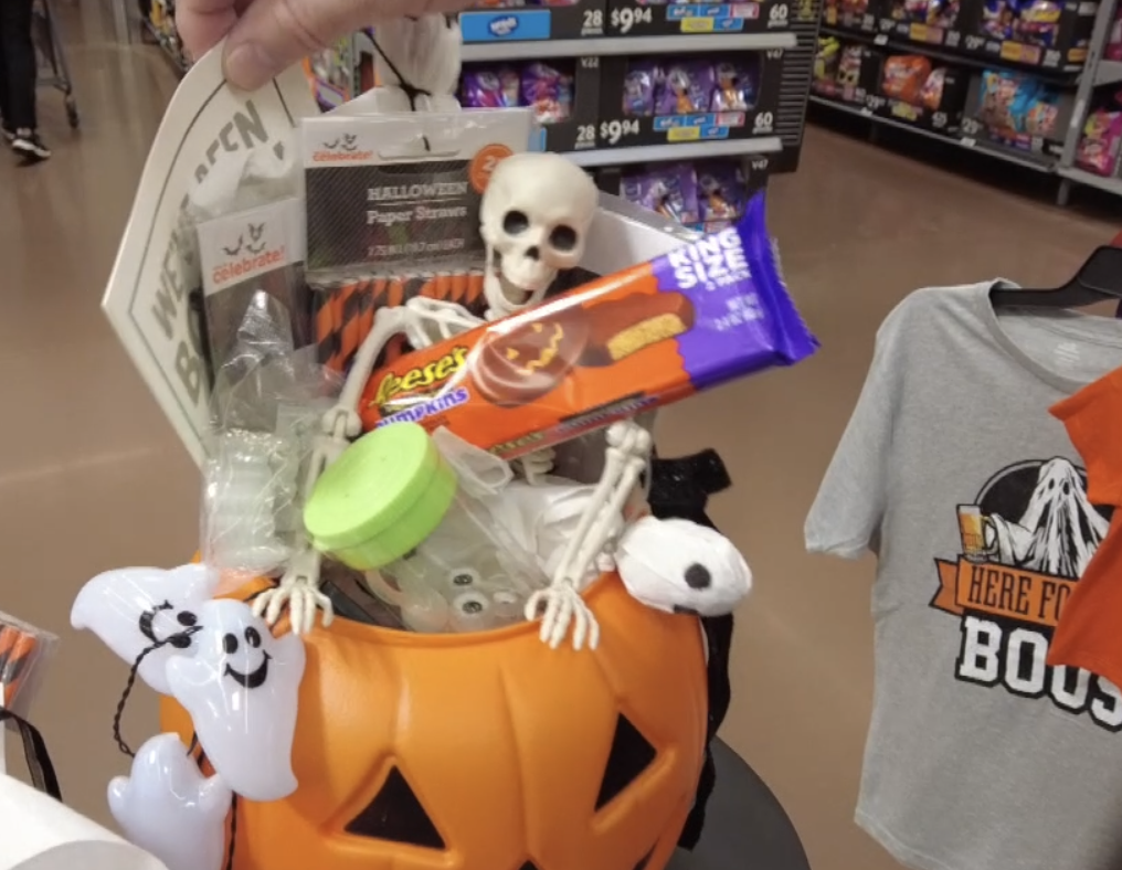 Halloween candy store